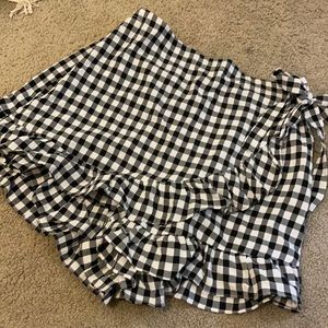 Beautiful Gingham Skort